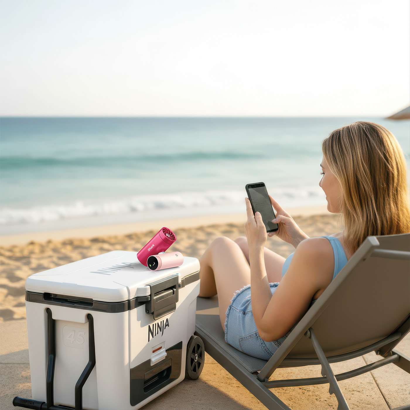 The powerful and portable cooling system that fits in your hand