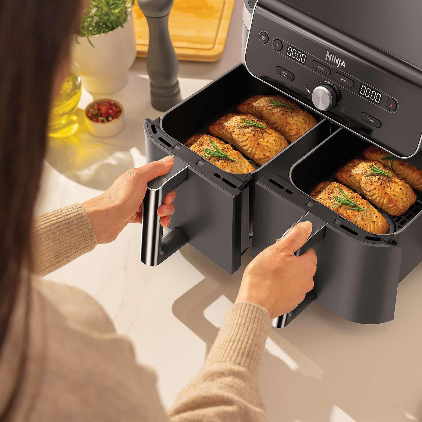 6 customisable cooking functions