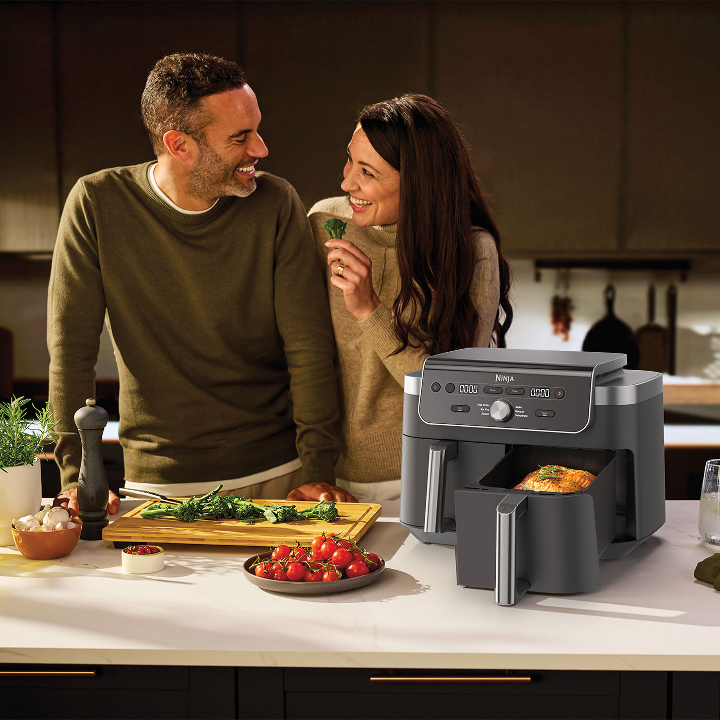 Fast family favourites - Up to 70% faster than fan ovens*