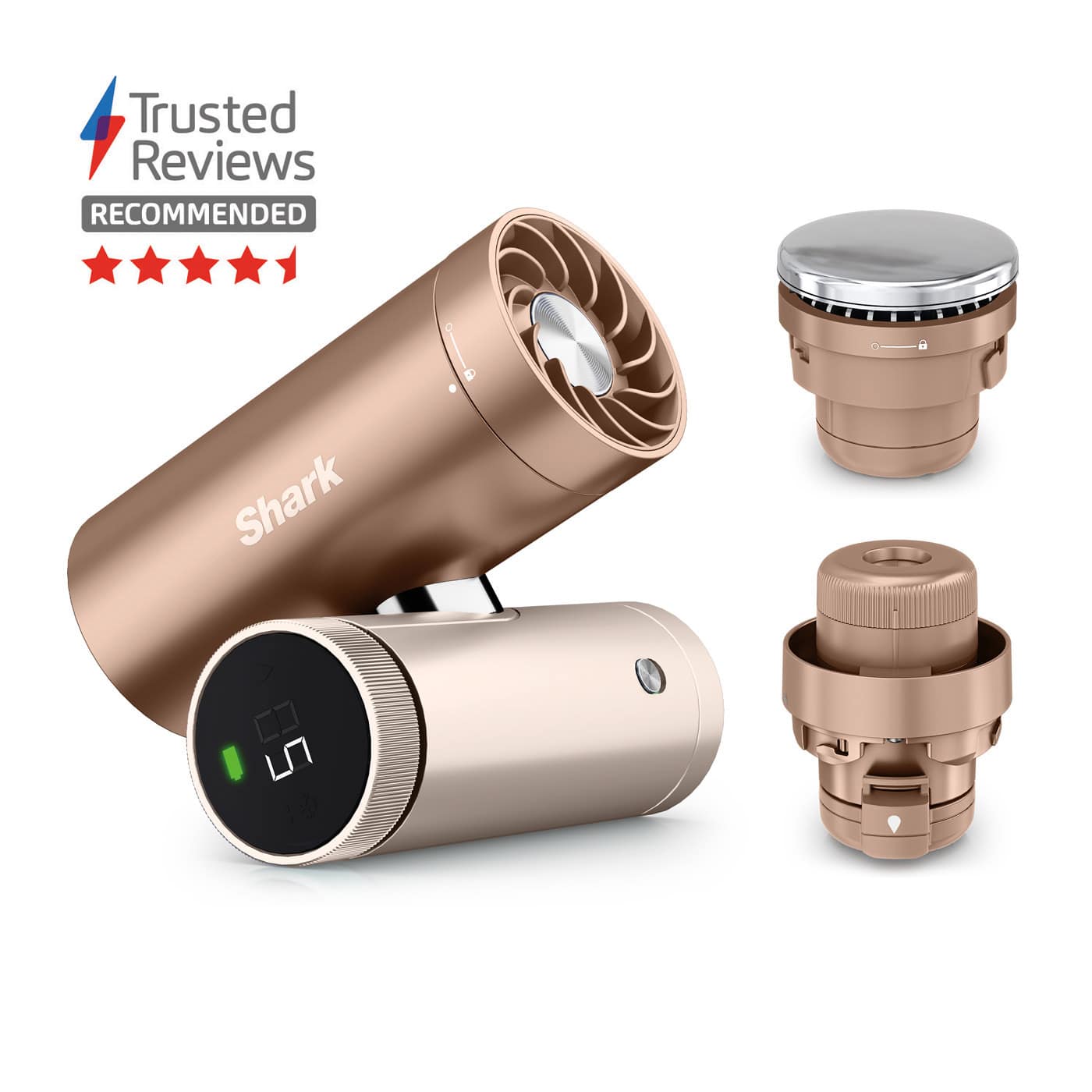 Shark ChillPill 3-in-1 Fan, Mist & InstaChill System &ndash; Iced Latte FA022UKBR product photo