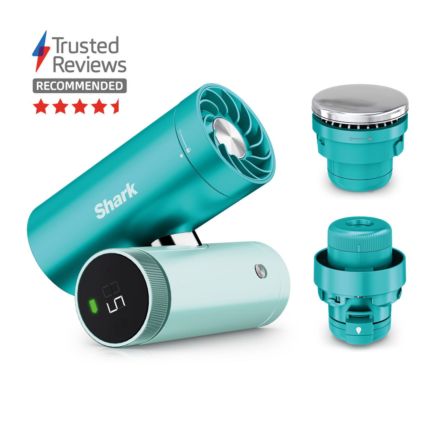 Shark ChillPill 3-in-1 Fan, Mist & InstaChill System &ndash; Glacier FA022UKBL product photo