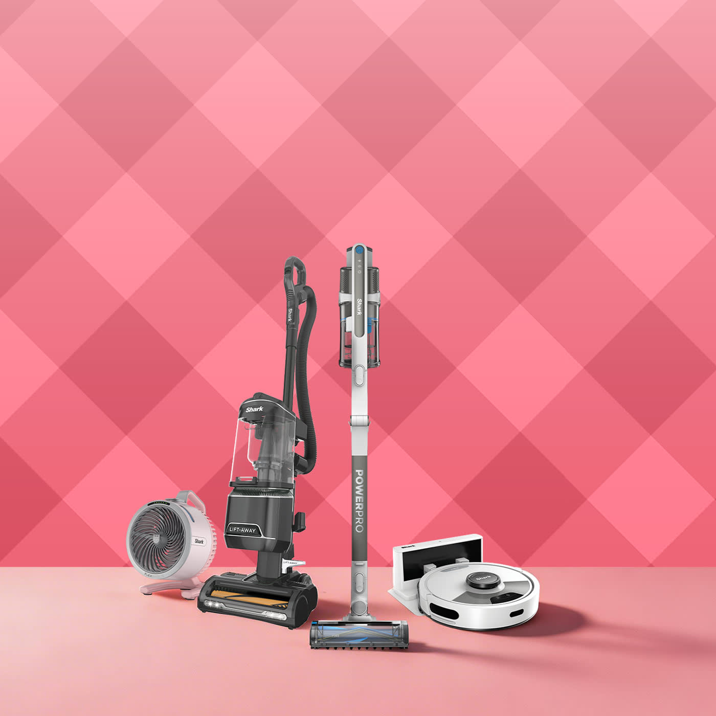 A selection of Shark products