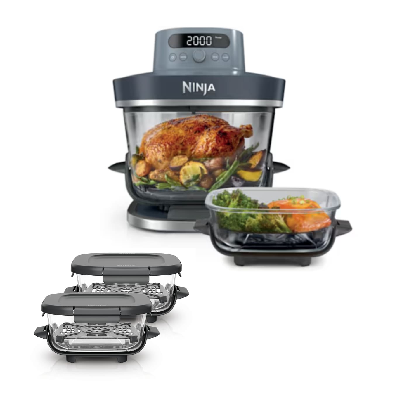 Ninja CRISPi PRO Air Fryer 7 en 1 Glass + AS101EULG - vue 5