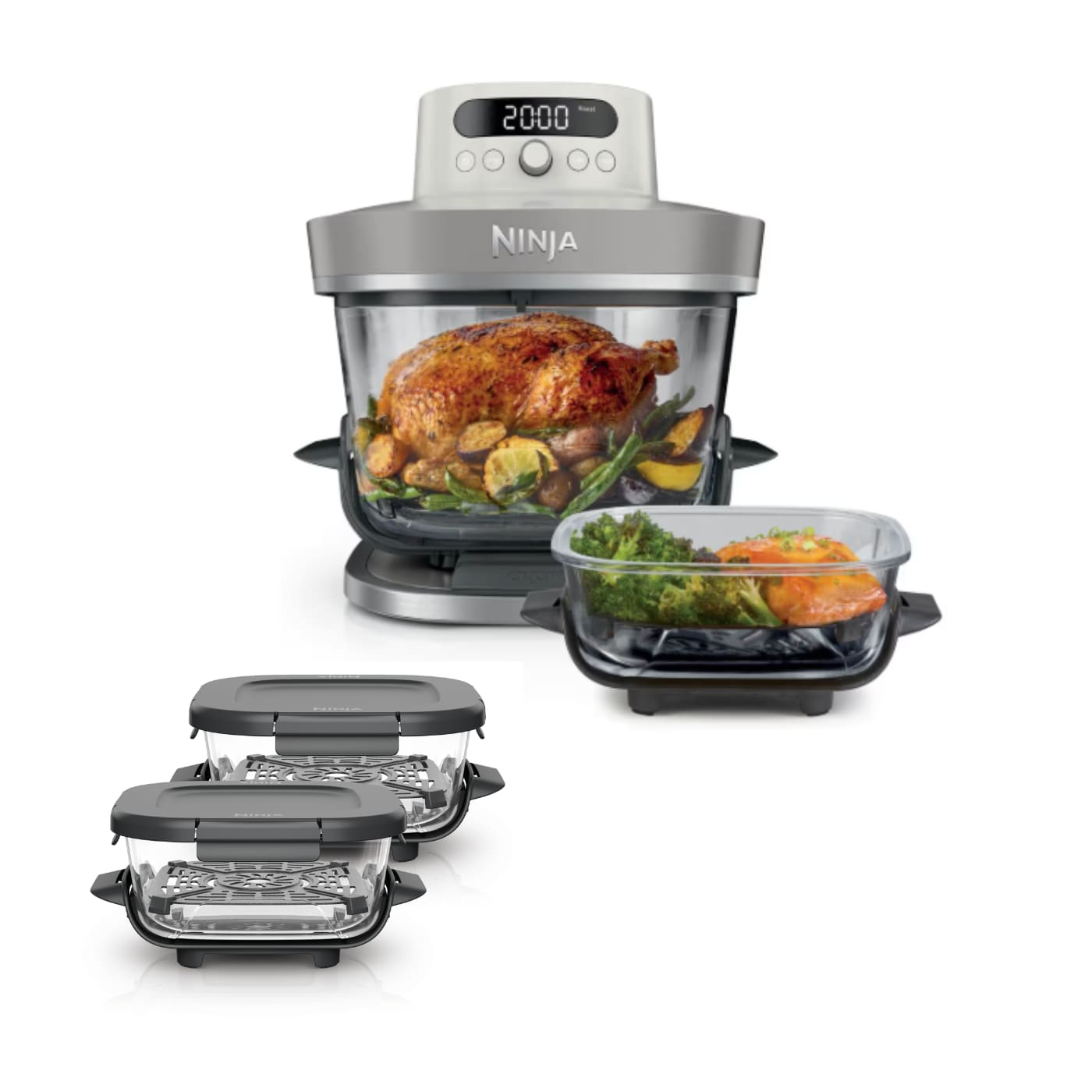 Ninja CRISPi PRO Air Fryer 7 en 1 Glass + AS101EULG - vue 6