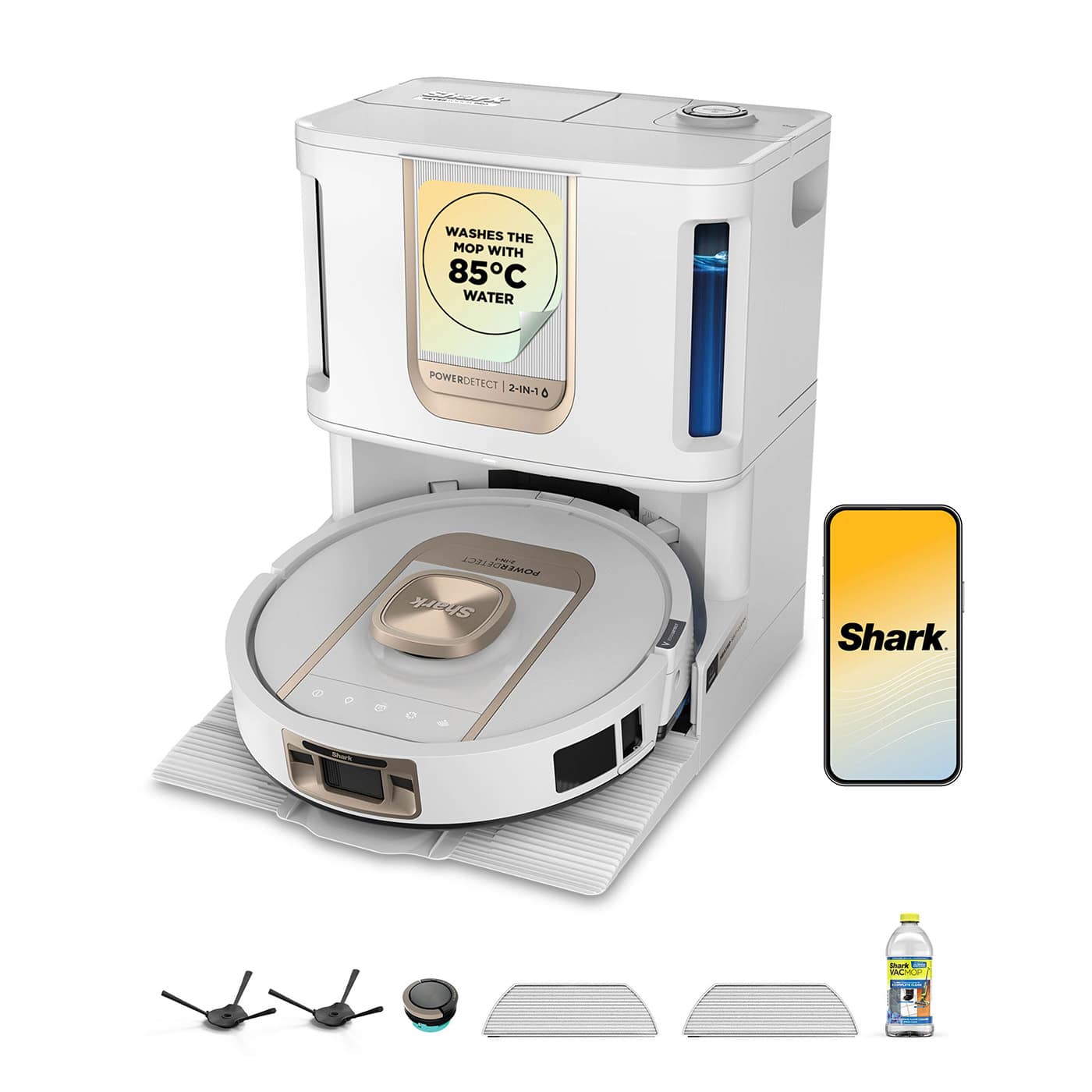 Shark ThermaCharged PowerDetect Wet & Dry Robot Vacuum AV2910XEUKWH Shark ThermaCharged PowerDetect Wet & Dry Robot Vacuum AV2910XEUKWH