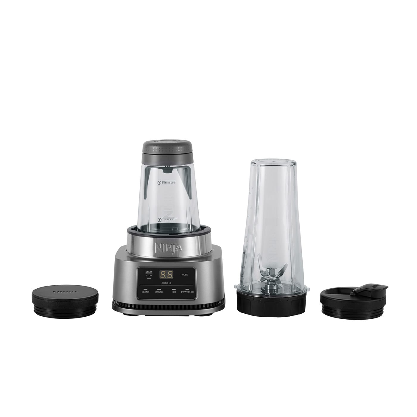 Ninja Foodi Power Nutri Blender 2-in-1 with Smart Torque & Auto-iQ 1100W - CB100UK Ninja Foodi Power Nutri Blender 2-in-1 with Smart Torque & Auto-iQ 1100W - CB100UK