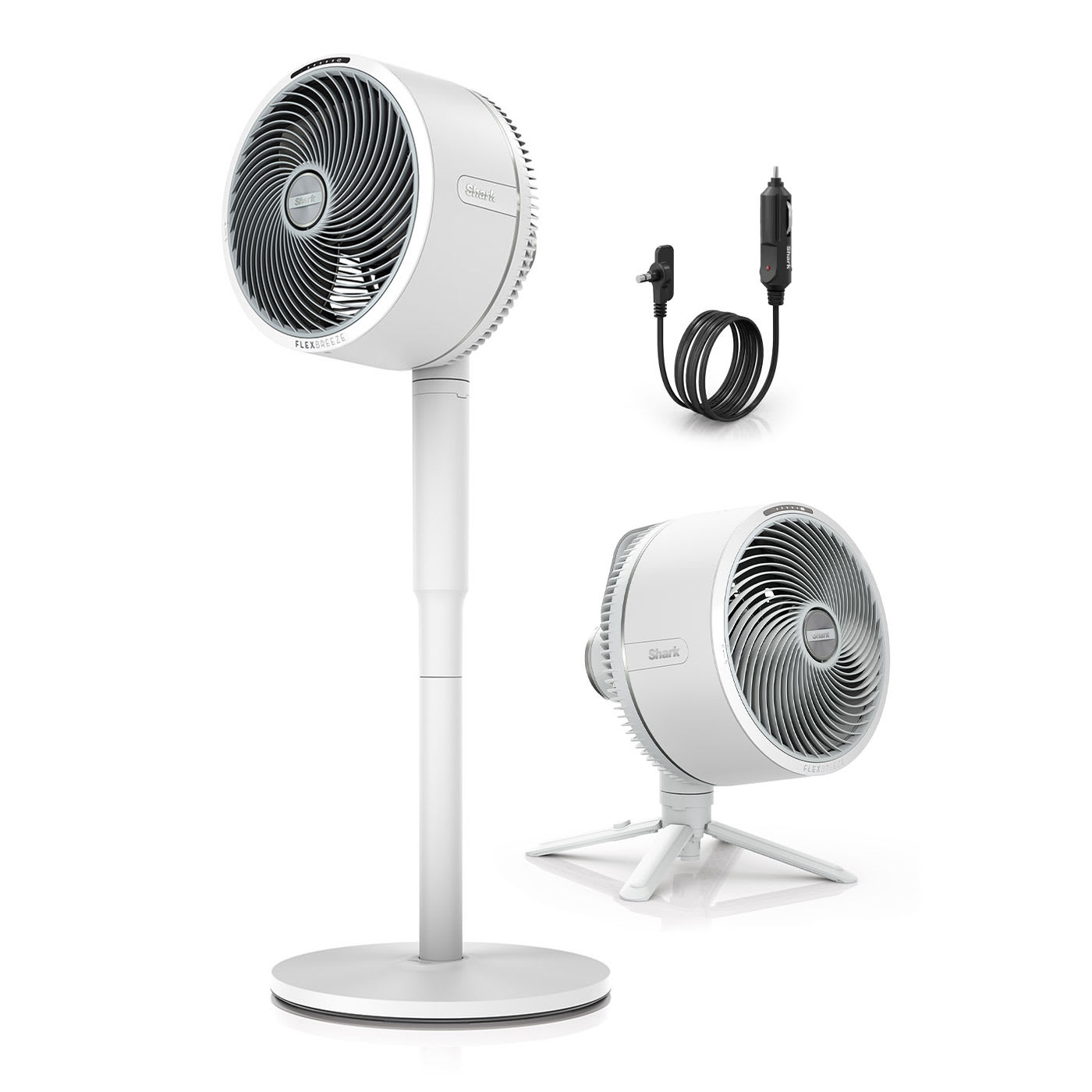 Ventilatore con e senza filo Shark FlexBreeze per interni ed esterni c