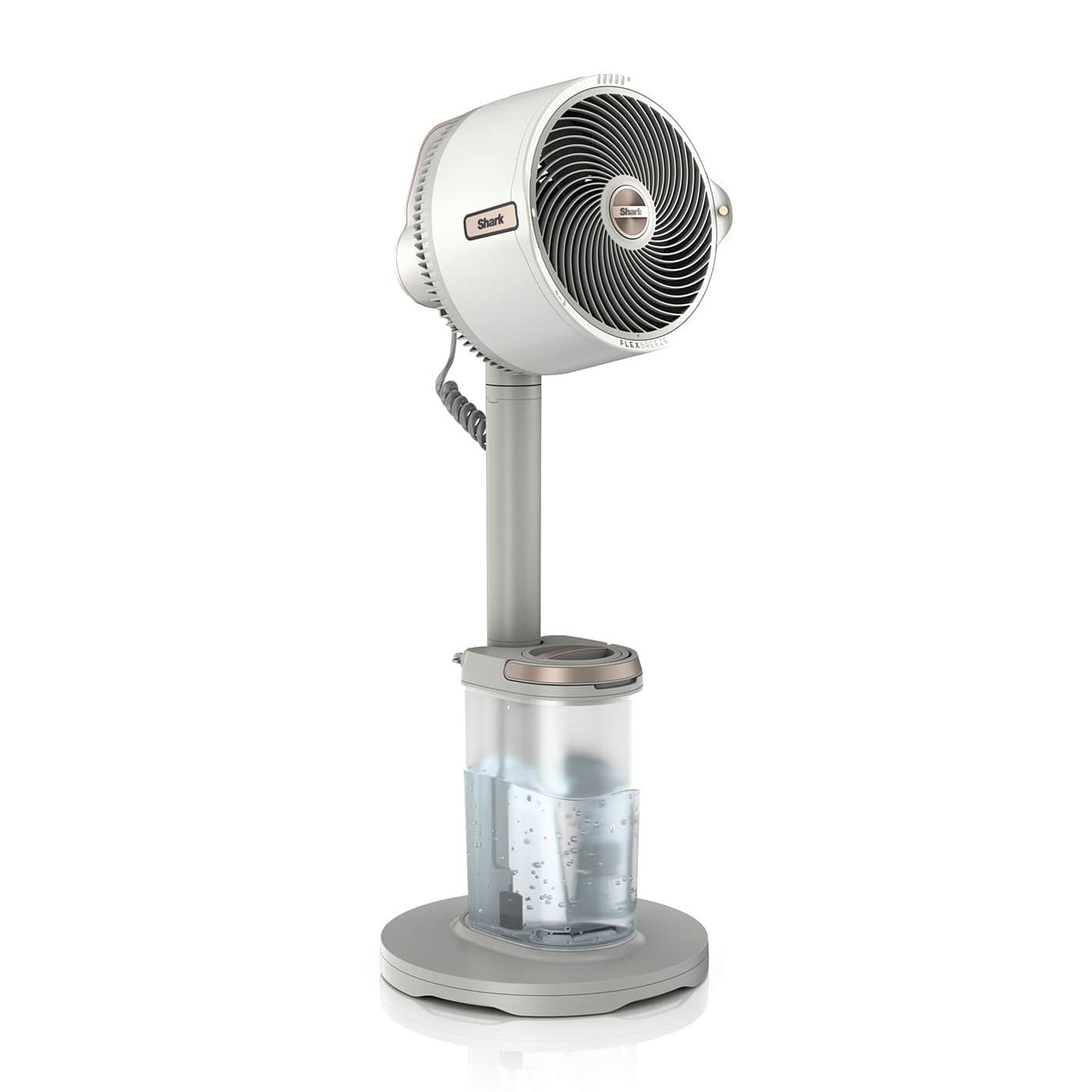 Shark FlexBreeze Pro Mist Indoor & Outdoor Fan & Outdoor Misting System FA300WHUK