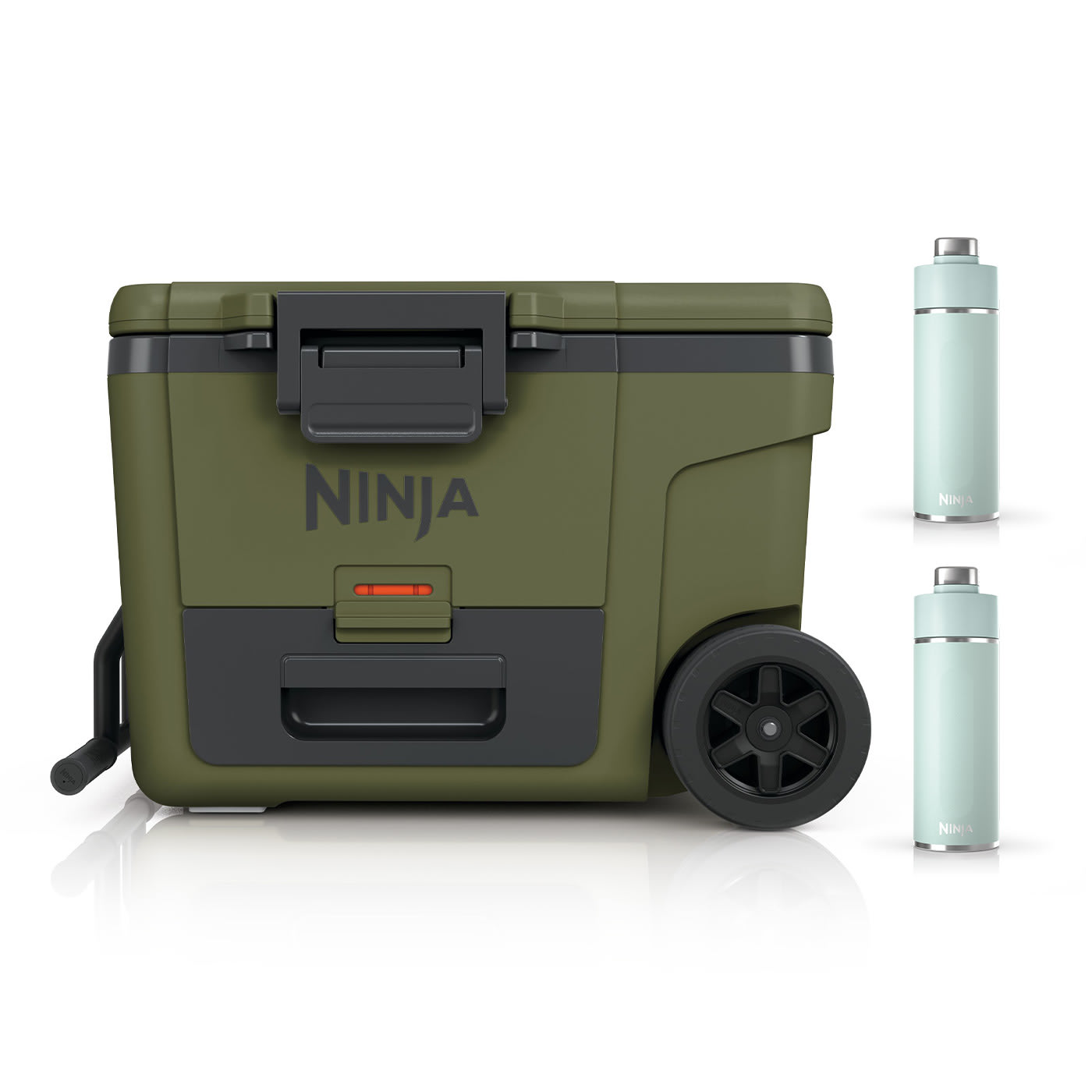 Ninja Woodfire Outdoor Ofen - Stand & Tisch -Set - MO201EUDBFEFBNDL