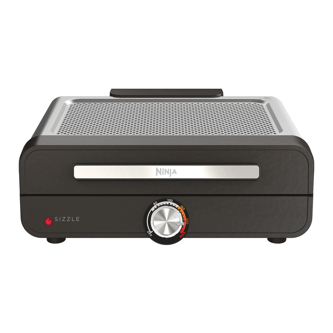 Ninja Sizzle Griddle & Grill - Rookvrije Contactgrill - Verwisselbare Grill en Plancha Bakplaat - PFAS-Vrije Anti-Aanbaklaag - tot 260 °C - GR101EU