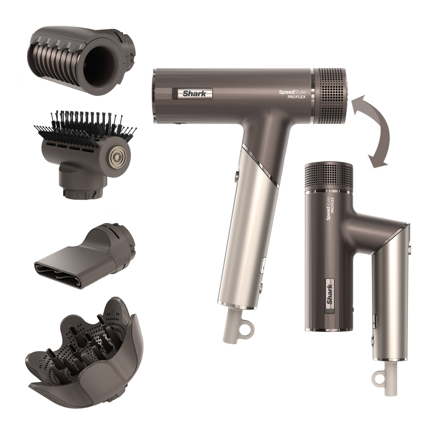 Shark SpeedStyle Pro FLEX 4-in-1 High-Velocity Hair Dryer System HD542UK from Shark