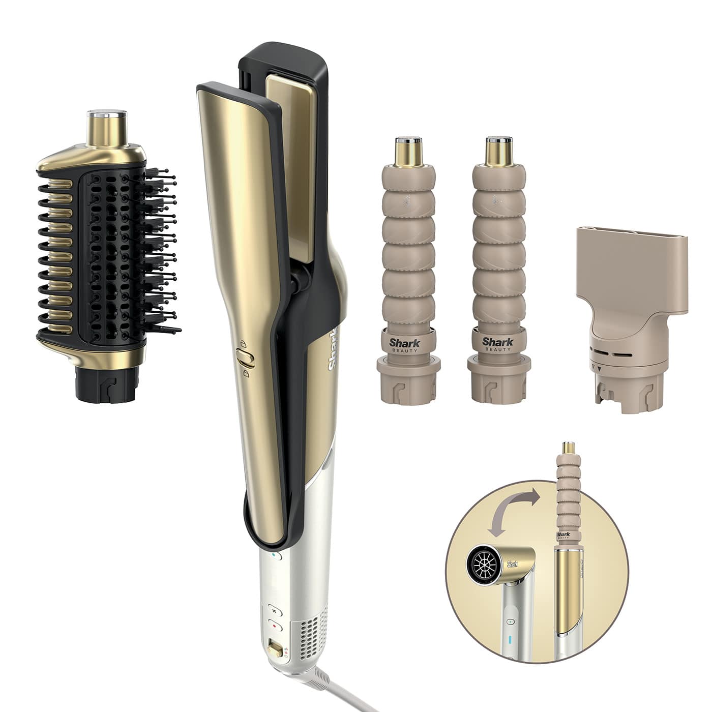 Shark Glam Straight & Waves Multi-styler - HD6041SUK
