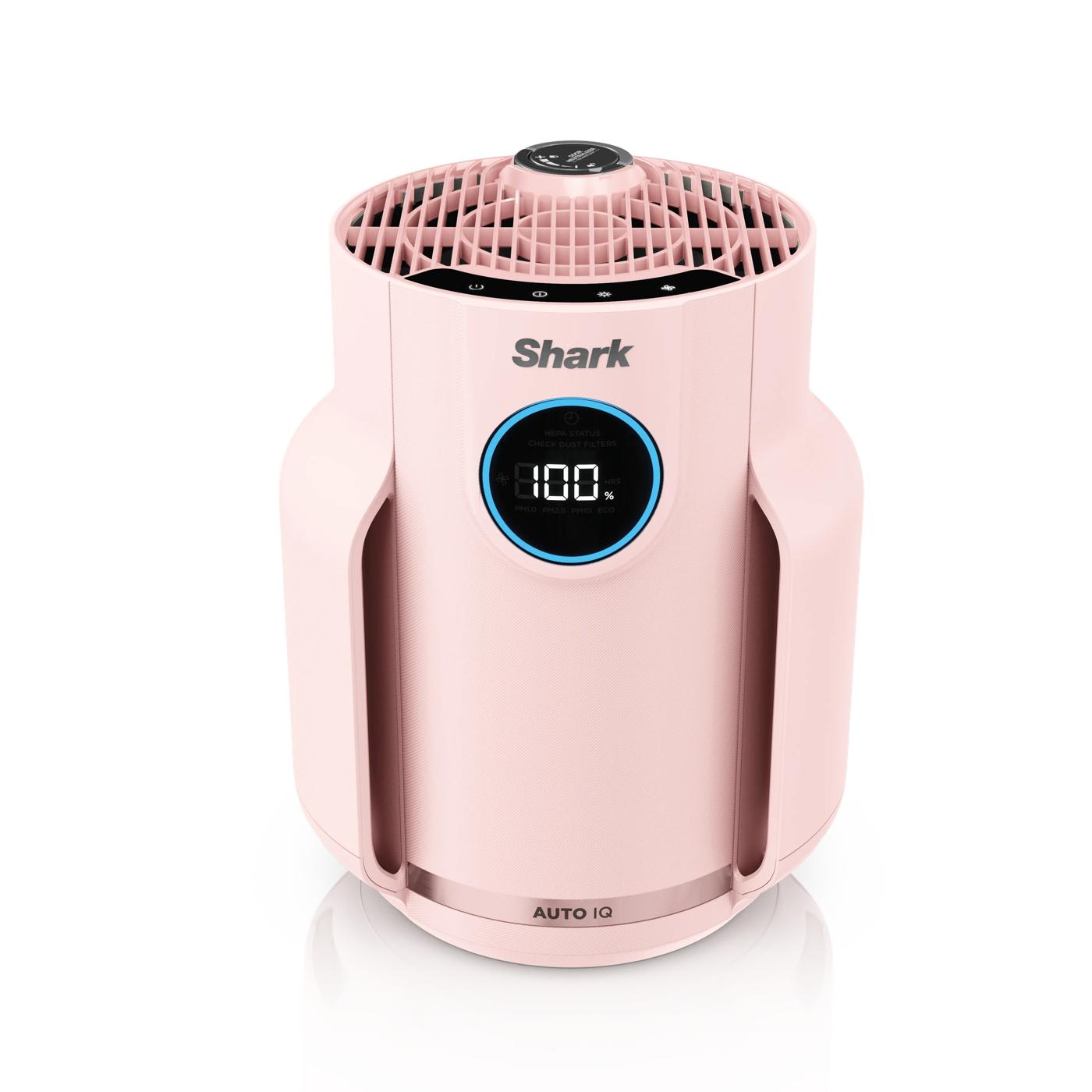 Purificateur d’air Compact Pro Shark NeverChange jusqu’à 5 ans Rose HP072EUPK