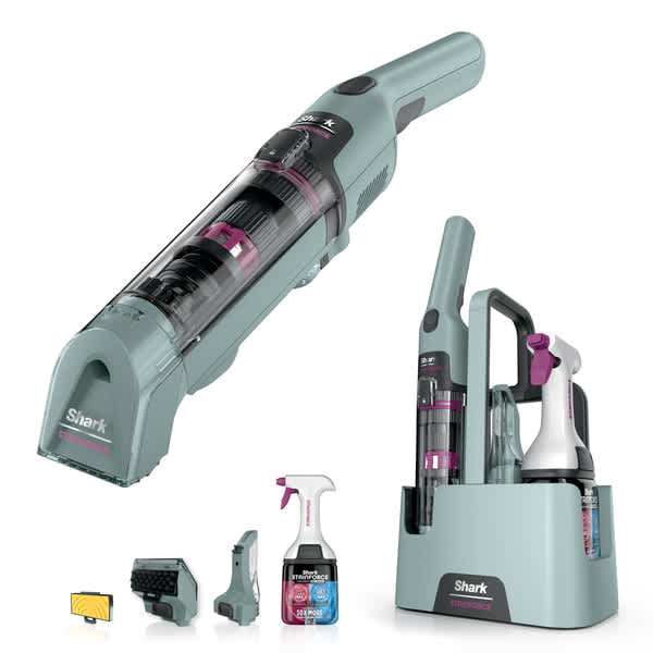 Shark StainForce Cordless Stain-Destroying Spot Cleaner HX100UKCP Shark StainForce Cordless Stain-Destroying Spot Cleaner HX100UKCP
