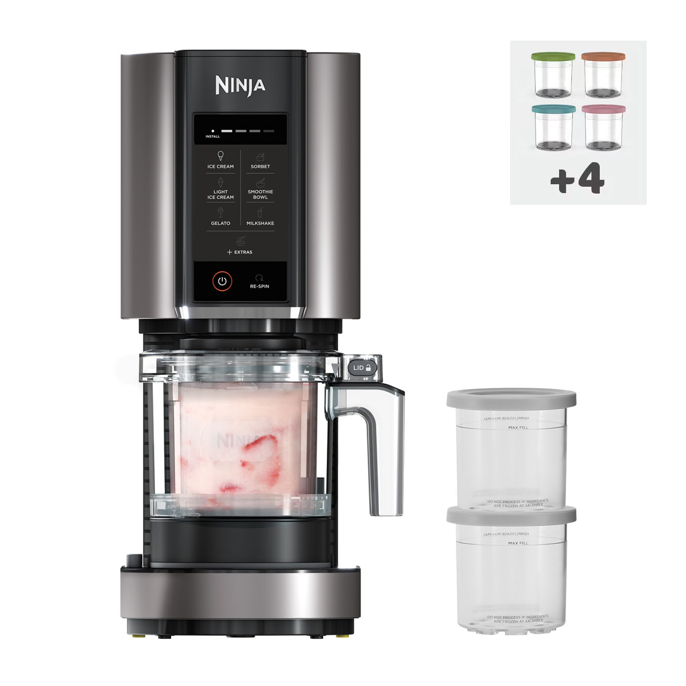 Gelatiera Ninja Creami (Set con 6 vasetti) NC302EUB