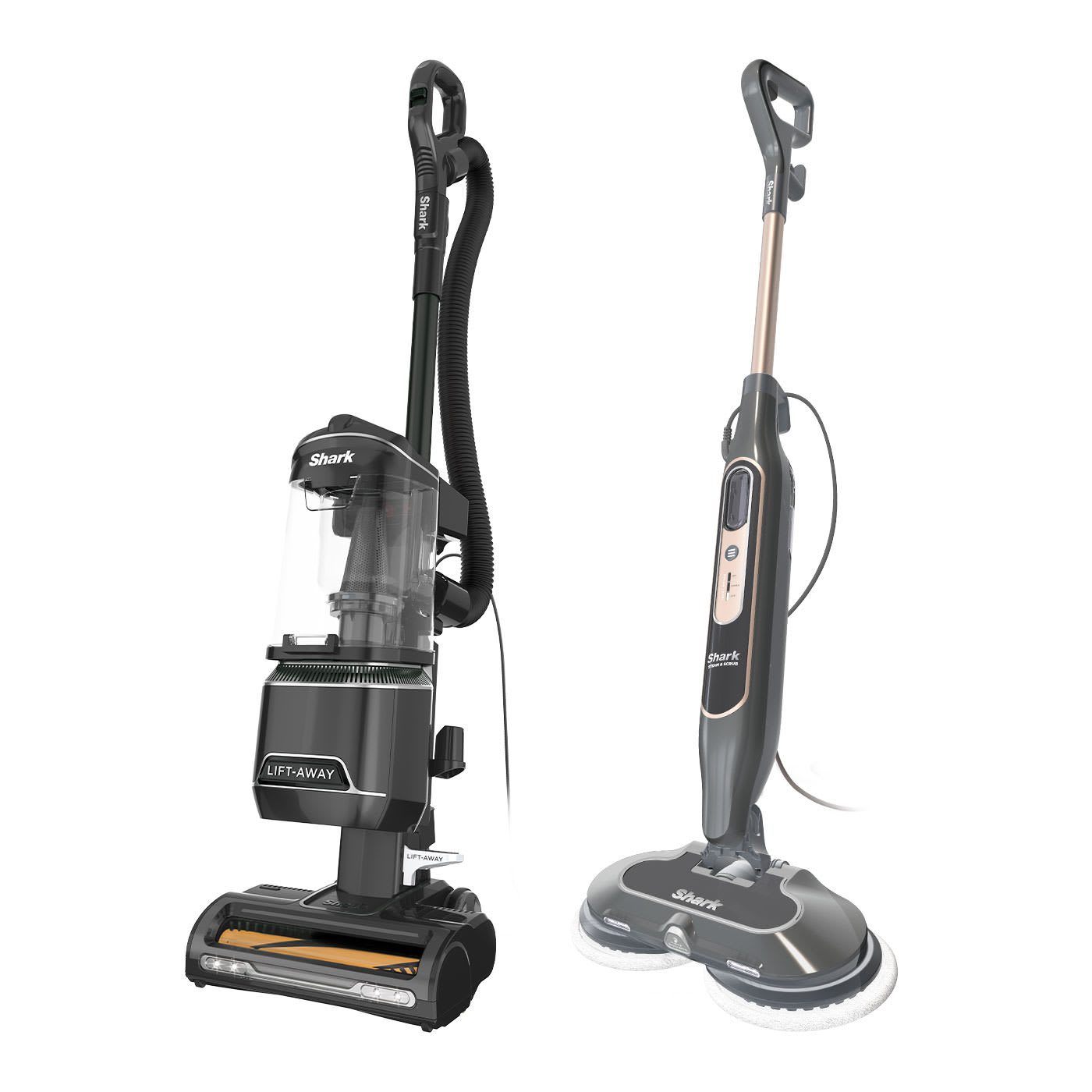 Shark Anti Hair Wrap Upright & Steam Bundle