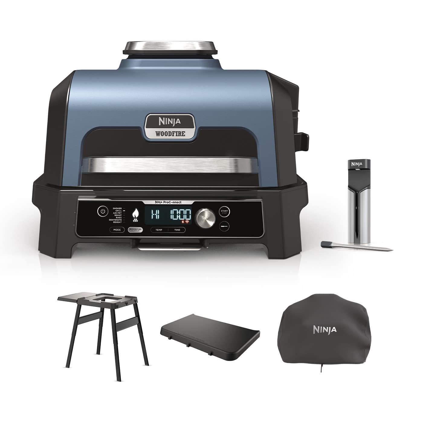 Ninja Woodfire Outdoor Grill - All-in-One Set - OG901EUUGPBNDL