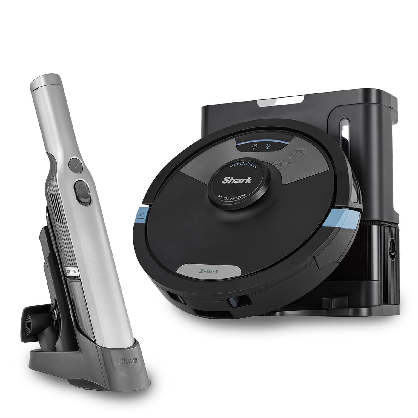 Shark Matrix Self-Empty Robot & Handheld Vacuum Exclusive Bundle from Shark