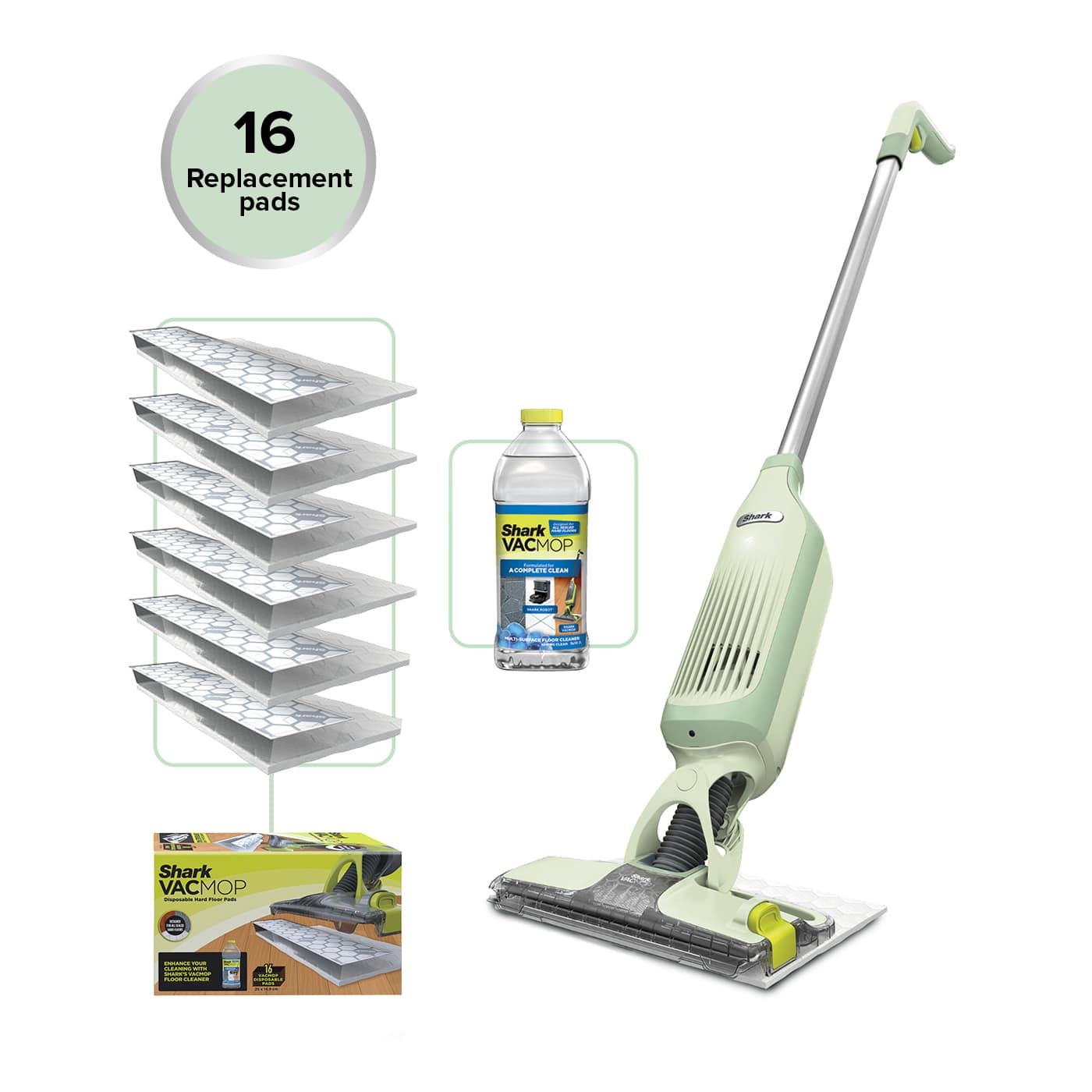 Shark VacMop 2-in-1 Cordless Vacuum Mop with Targeted Spray Complete Kit Shark VacMop 2-in-1 Cordless Vacuum Mop with Targeted Spray Complete Kit