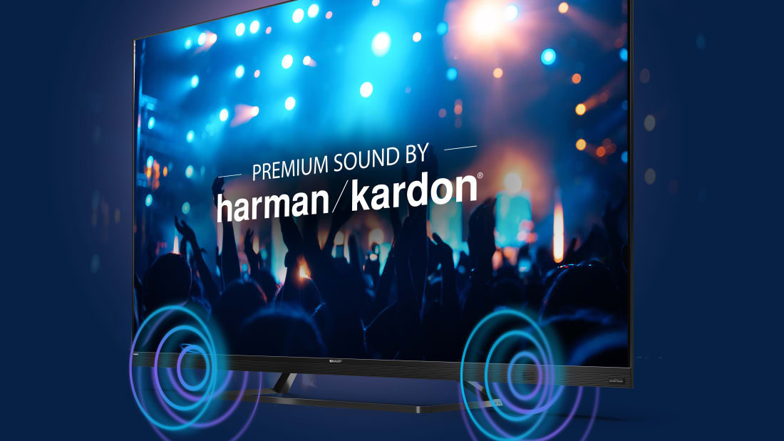 Perfect sound and clear dialogues with high fidelity Harman Kardon sound system Perfect sound and clear dialogues with high fidelity Harman Kardon sound system