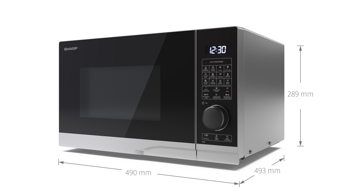 YC-PC254AE-S - Combi-oven 25 liter met grill- en convectiefunctie