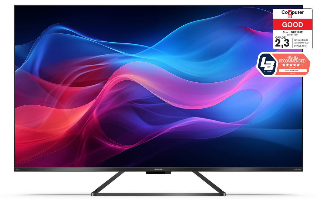50” 4K Ultra HD 144Hz QLED SHARP Google TV™ | 50GR8265E 50” 4K Ultra HD 144Hz QLED SHARP Google TV™ | 50GR8265E