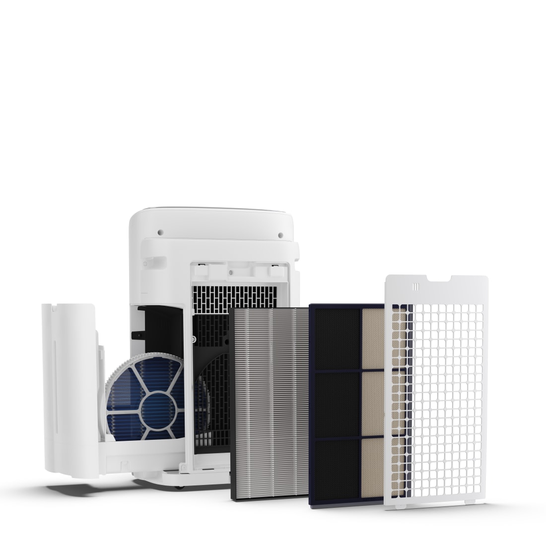 Purificateur d'air avec fonctions intelligentes et d'humidification - UA-KIN52E-W