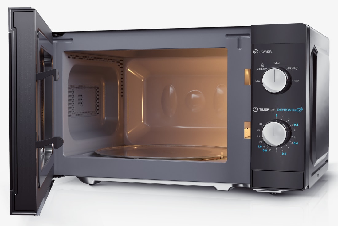 YC-MS01U-B - Forno a microonde con capienza di 20 litri