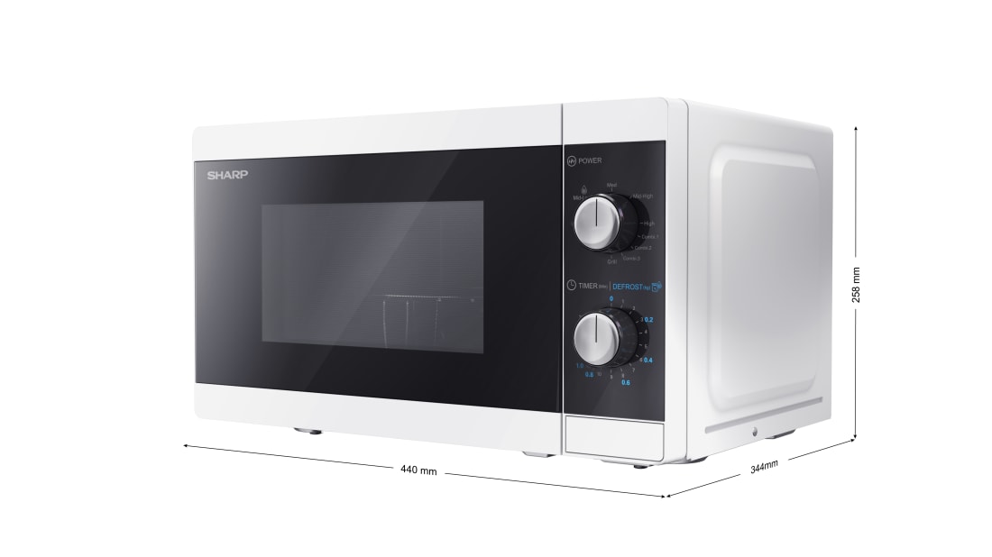 YC-MG01E-W - 20 Litre Microwave Oven with Grill