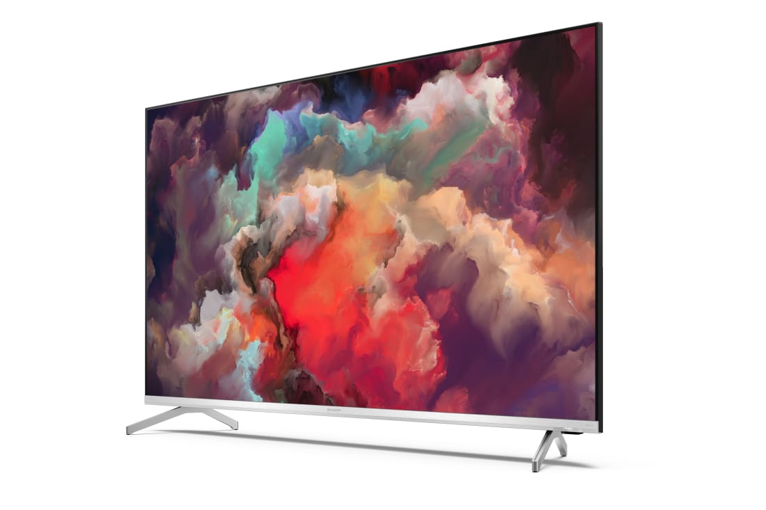 Android-TV, 4K UHD - 50 ZOLL 4K ULTRA HD QUANTUM DOT SHARP ANDROID TV™