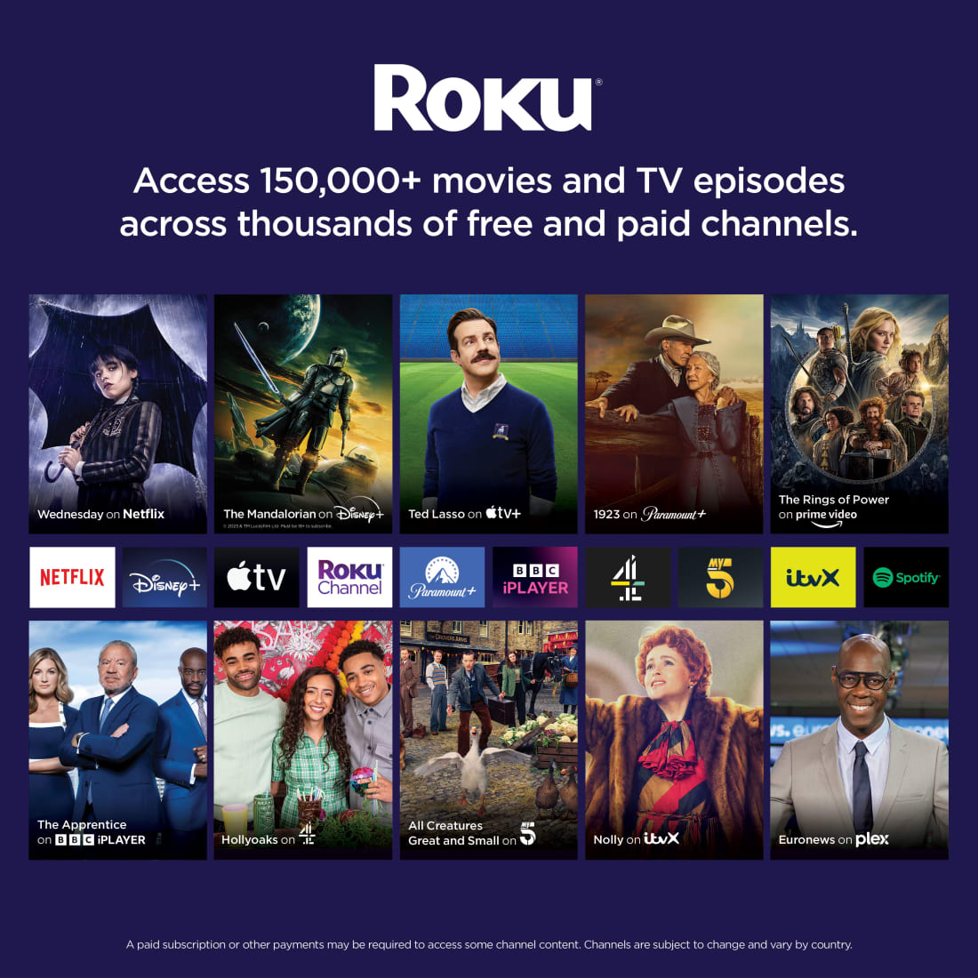 Roku TV 4K UHD - 43" 4K ULTRA HD SHARP ROKU TV