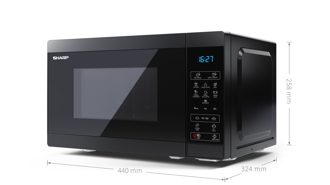 YC-MS02E-B - Forno a microonde con capienza di 20 litri