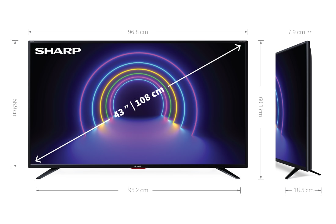 Smart TV 4K UHD - 43" 4K ULTRA HD SMART TV