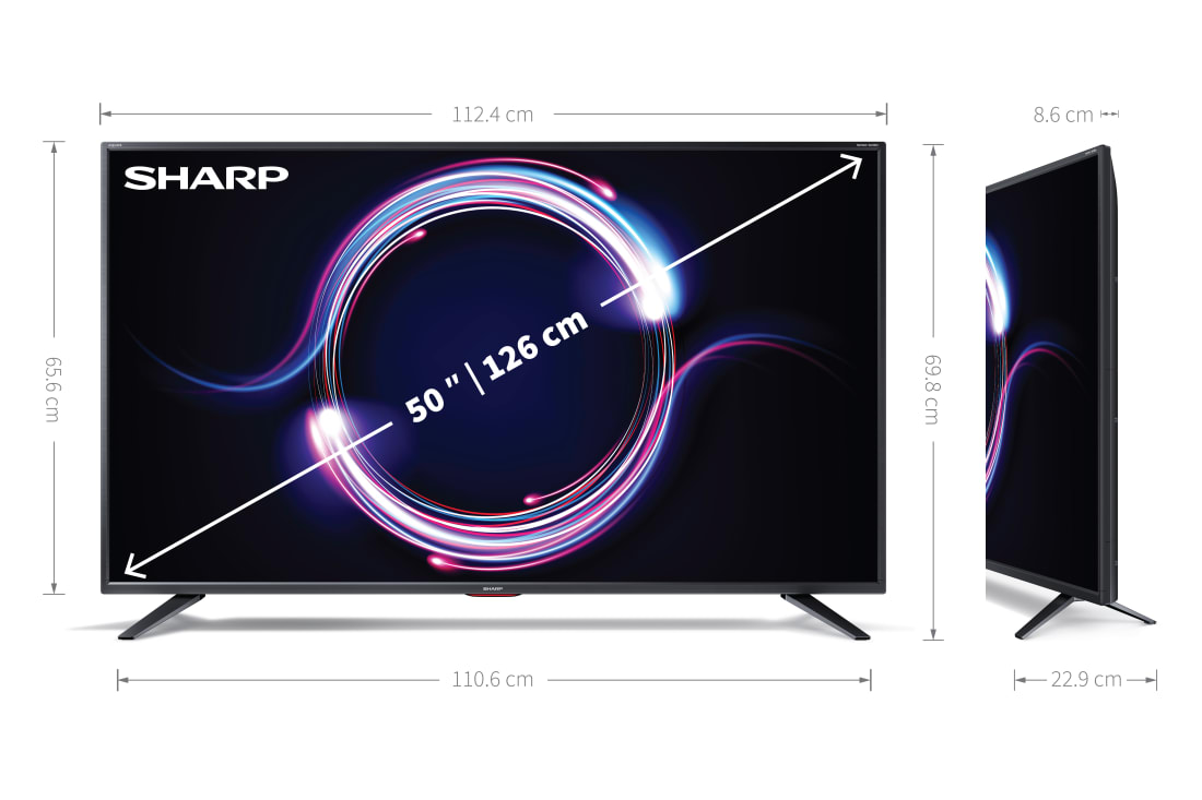 Smart-tv 4K UHD - 50" 4K ULTRA HD SMART TV