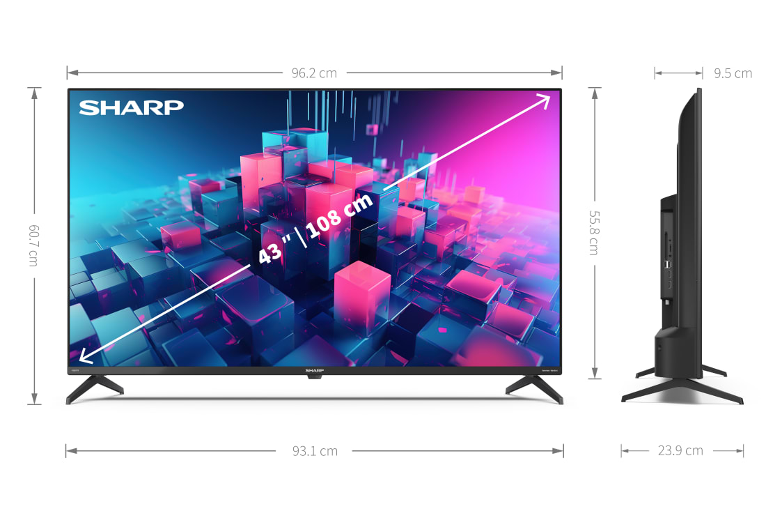 Android TV 4K UHD - 43" 4K ULTRA HD ANDROID TV™