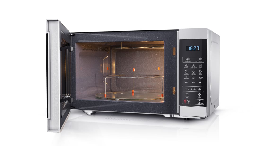 YC-MG81E-W - Forno micro-ondas de 28 litros com grill