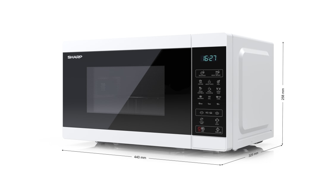 YC-MG02E-W - 20 Litre Microwave Oven with Grill