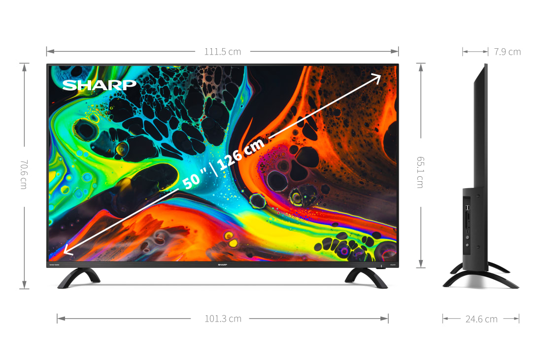 Android TV 4K UHD - ANDROID TV™ 4K ULTRA HD de 50 pol.
