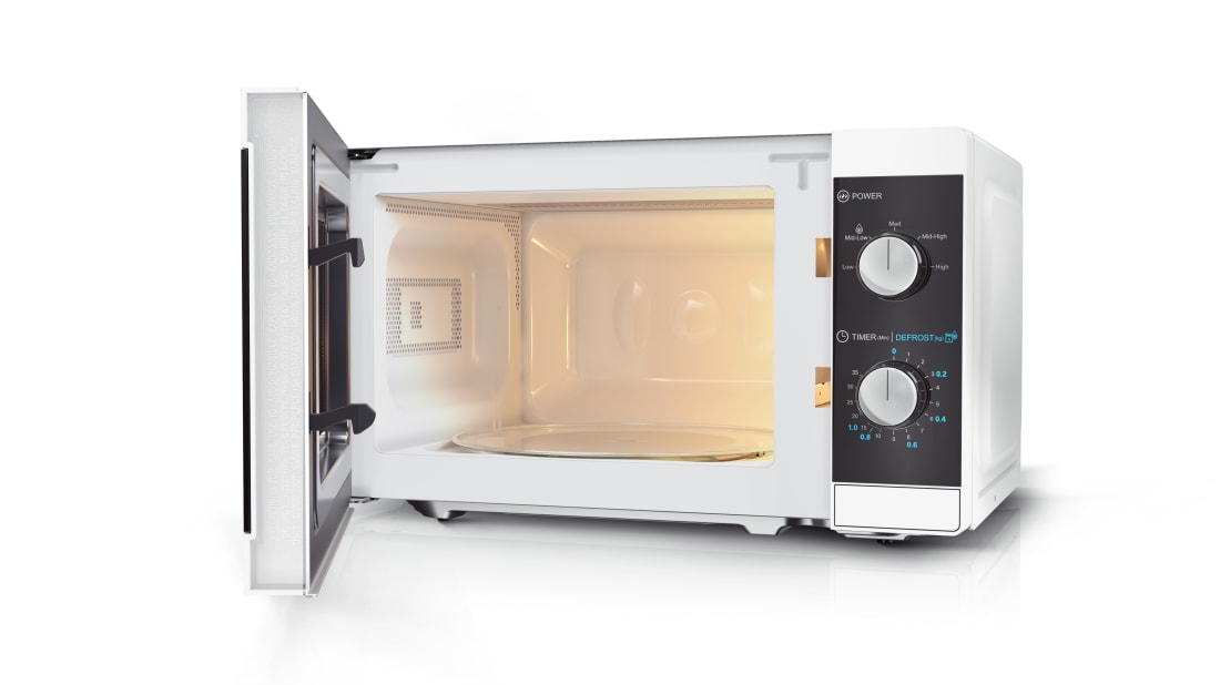 YC-MS01E-W - Forno a microonde con capienza di 20 litri