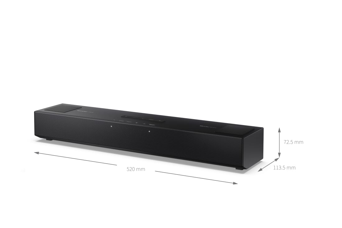 Soundbar - Kompaktowy Soundbar Dolby Atmos 2.0.2