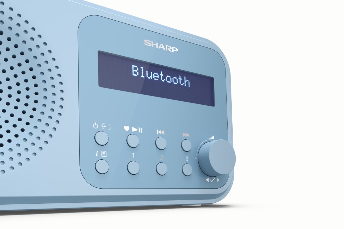 Rádio - RÁDIO DIGITAL PORTÁTIL TOKYO - STEEL BLUE