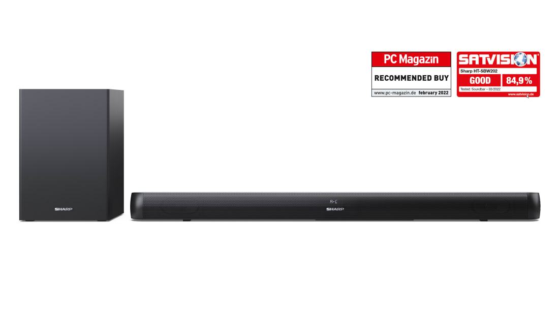 Soundbar - SOUNDBAR 2.1 Z BEZPRZEWODOWYM SUBWOOFEREM