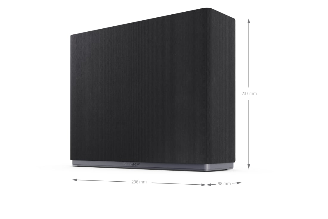 Home theatre - AQUOS Wireless Surround: Subwoofer