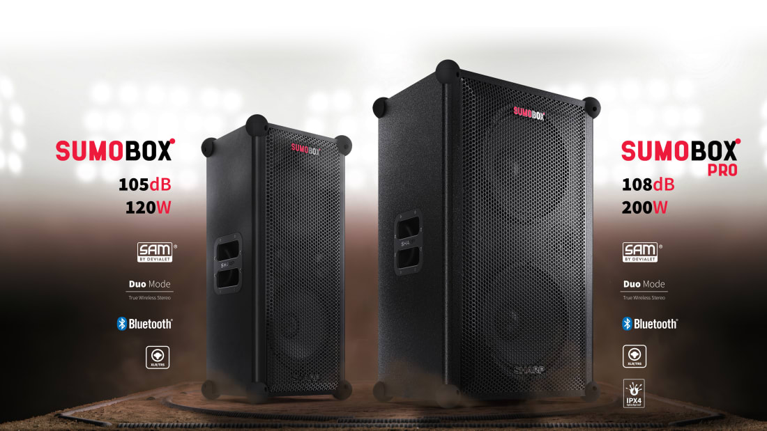 Speaker - SUMOBOX PRO: HIGH PERFORMANCE PORTABLE SPEAKER