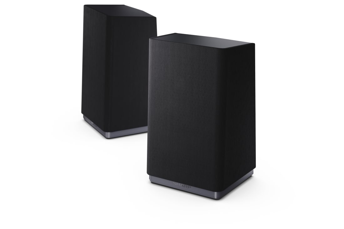 Home theatre - System AQUOS Wireless Surround: Tylne głośniki dźwięku przestrzennego