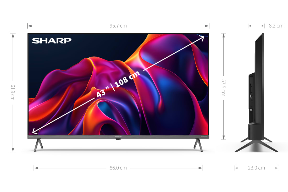 Smart TV 4K UHD - 43" 4K ULTRA HD SMART TV