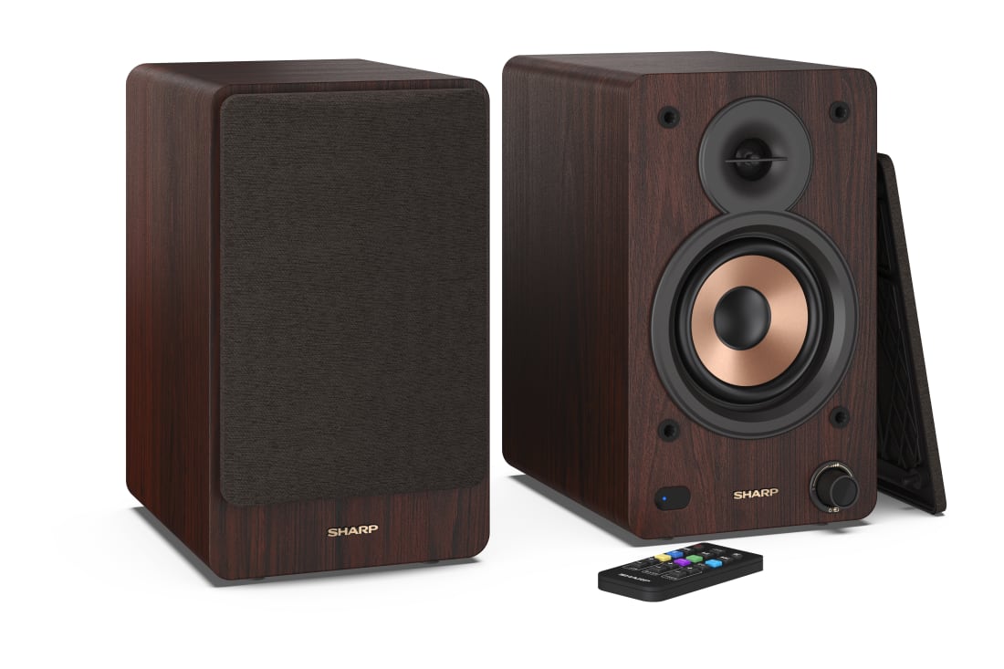 Speaker - BOOKSHELF SPEAKERS - BROWN