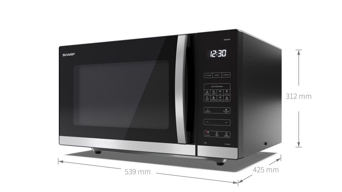 YC-QS302AE-B - Forno micro-ondas inverter de 30 litros