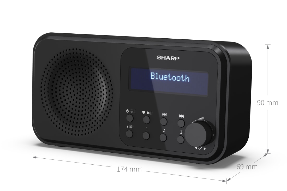 Radio - TOKYO PORTABLE DIGITAL RADIO - MIDNIGHT BLACK