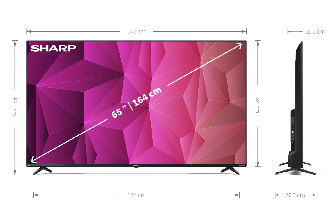 Android-TV, 4K UHD - 65" 4K ULTRA HD ANDROID TV™